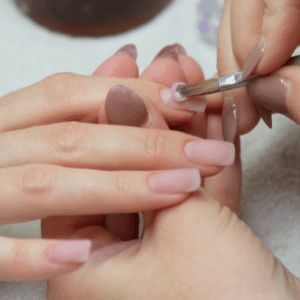 nail extension training course at bella marie training academy