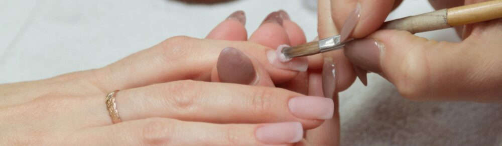 nail extension training course at bella marie training academy