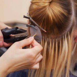 Nano bond hair extensions