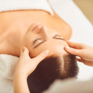 Indian Head Massage beauty training course at bella marie training academy